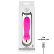 Wiederaufladbarer Vibrator fünf rosa 7 Geschwindigkeiten