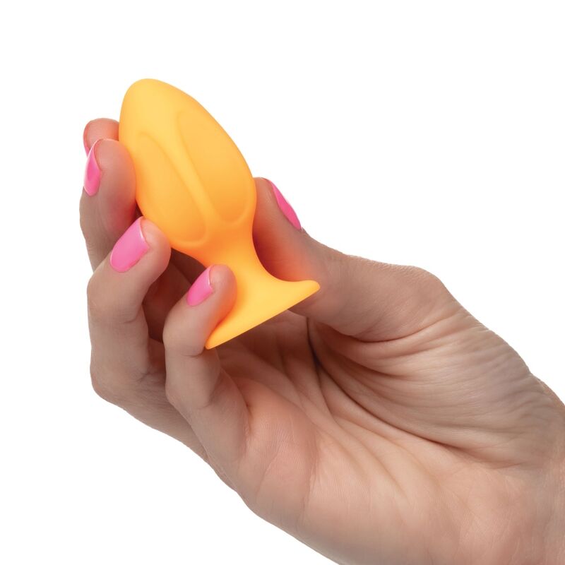Orangefarbene freche Mütze