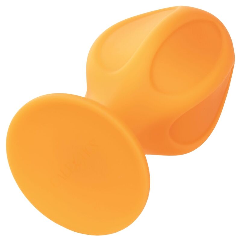 Orangefarbene freche Mütze