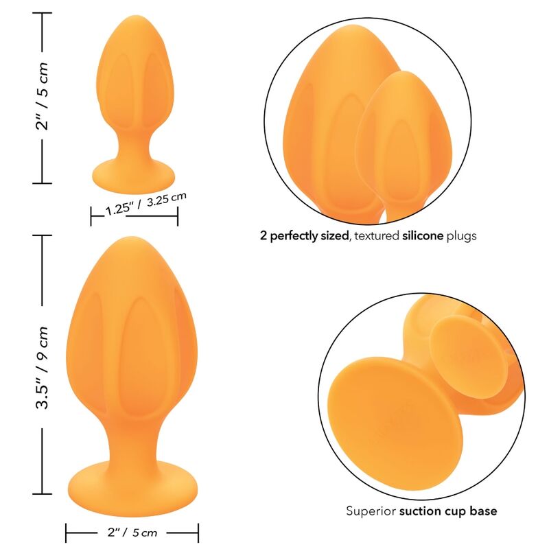 Orangefarbene freche Mütze