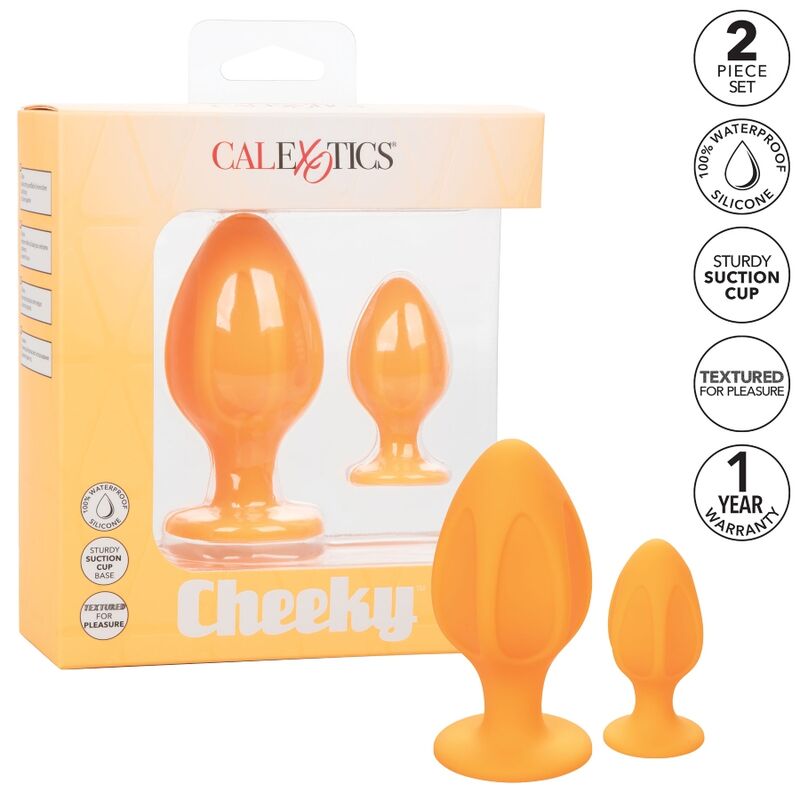 Orangefarbene freche Mütze
