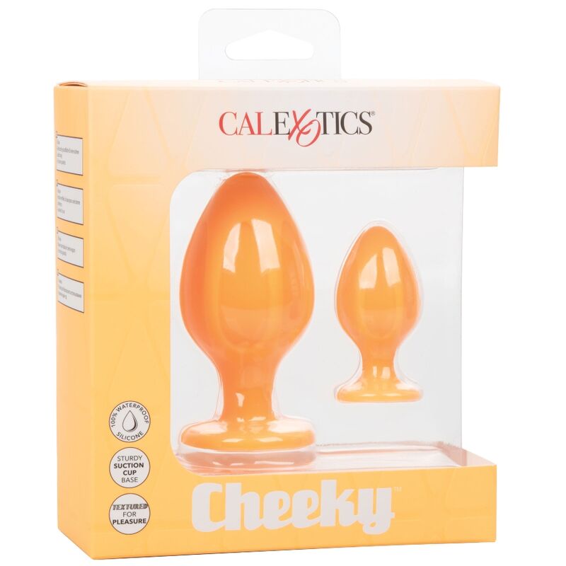 Orangefarbene freche Mütze