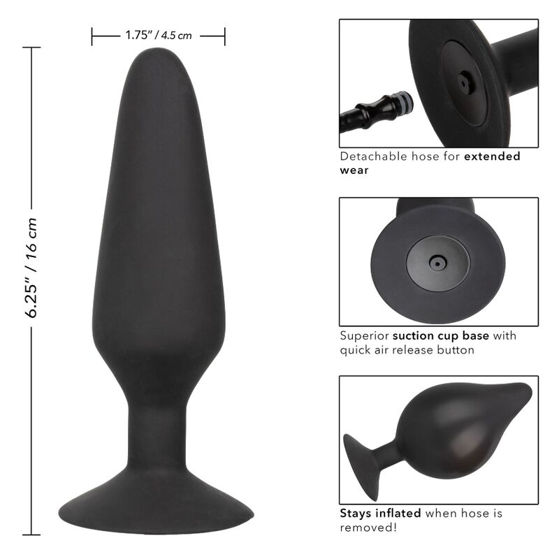 XL aufblasbarer Silikonplug