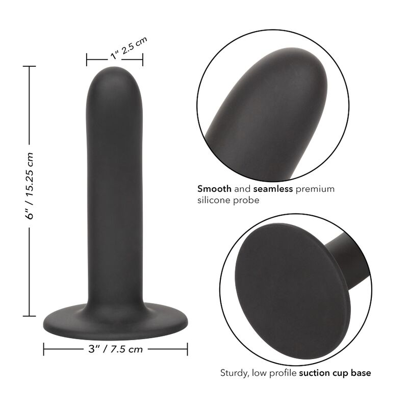 Boundless Dildo 15,25 cm kompatibler glatter Harness