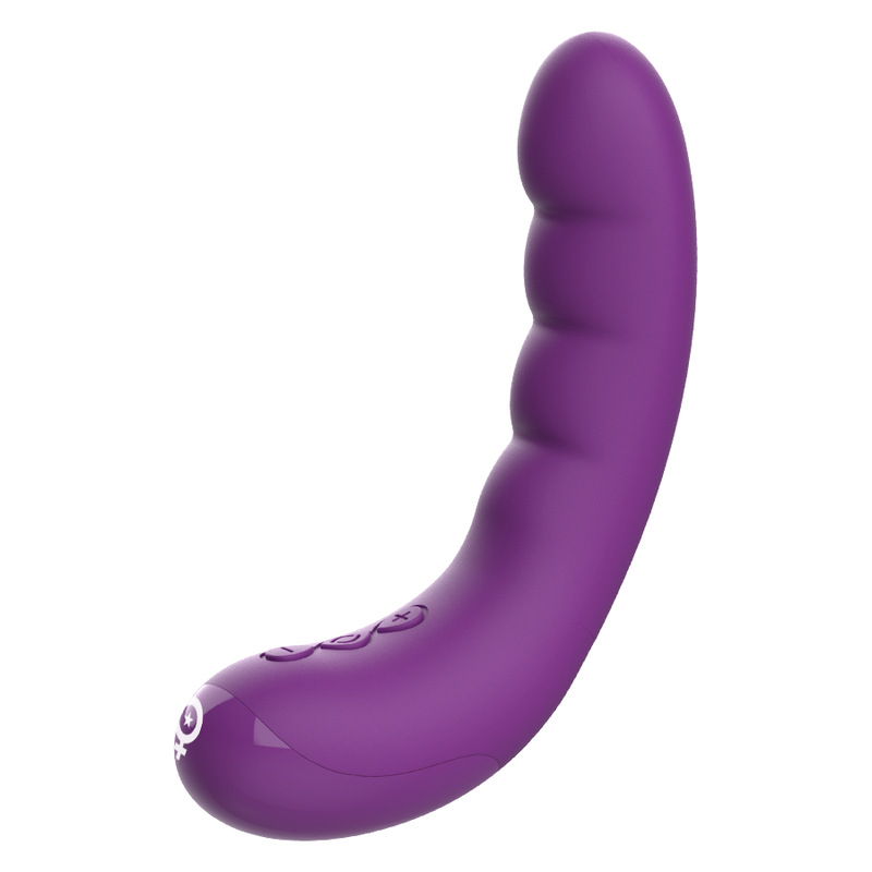 Wiederaufladbarer flexibler Vibrator Rewocurvy