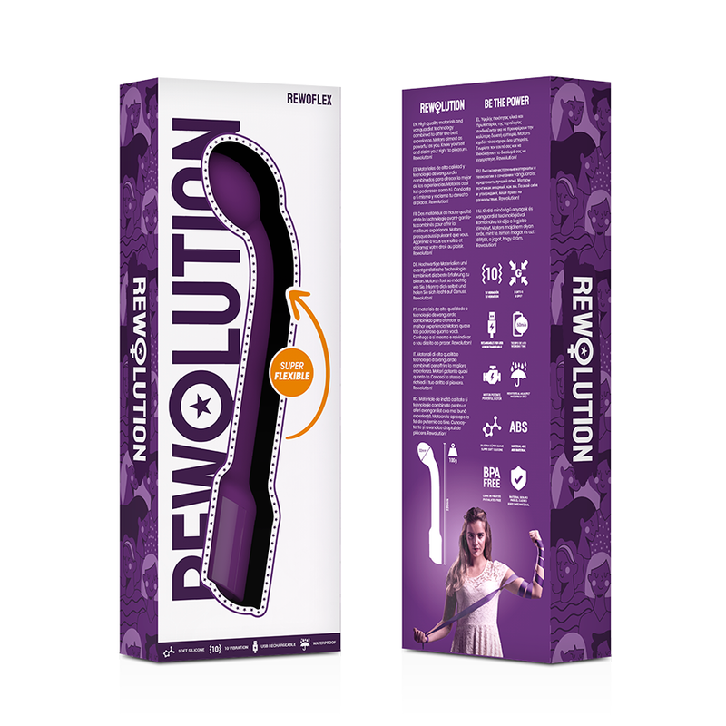 Rewoflex Flexibler G-Punkt-Stimulator-Vibrator