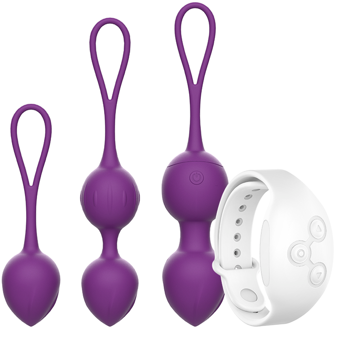 Rewobeads Vibrationskugeln Fernbedienung mit Watchme-Technologie