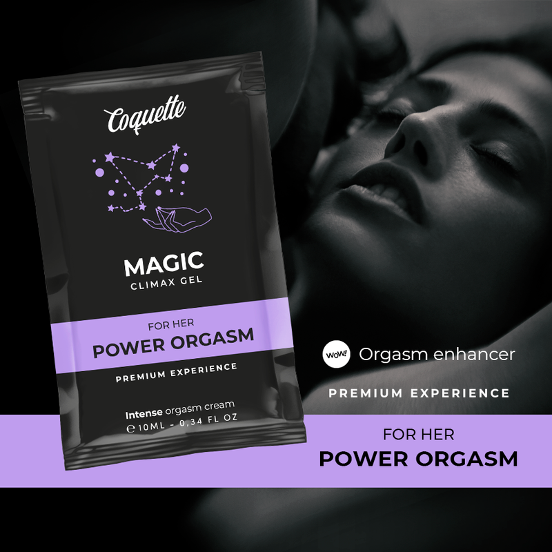 Climax Pocket Magic Gel für Sie, Orgasmus-steigerndes Gel, 10 ml