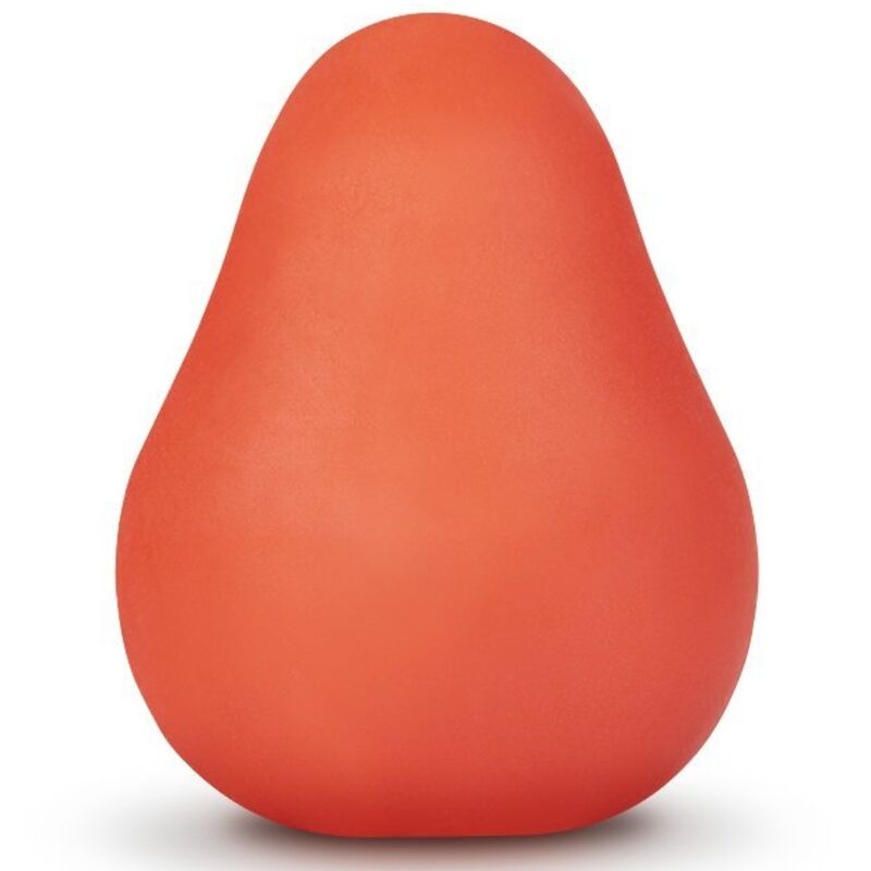 Rotes, wiederverwendbares, strukturiertes Masturbator-Ei