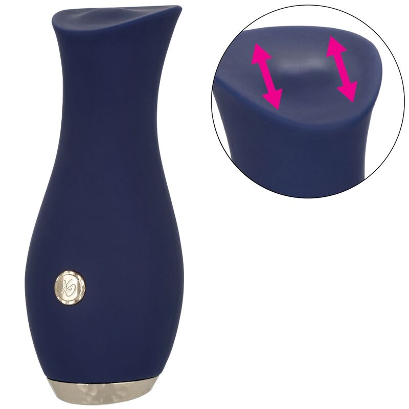 Schickes blaues Tulpenmassagegerät
