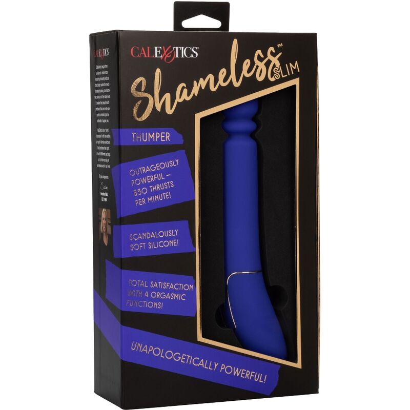 Schamloser Slim Thumper blau