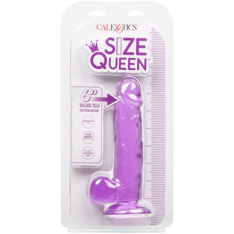 Lila Dildo in Queen-Size 15,3 cm