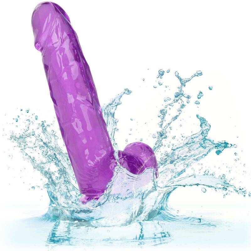 Lila Dildo in Queen-Size 15,3 cm