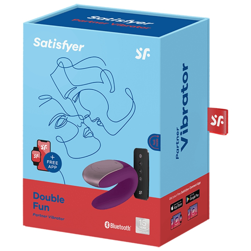 Lila Double Fun Partnervibrator