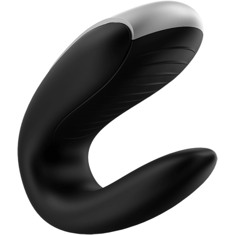 Schwarzer Double Fun Partnervibrator