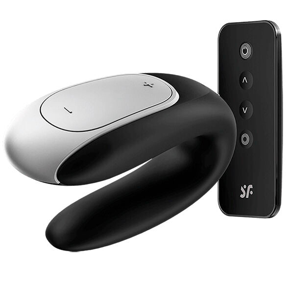 Schwarzer Double Fun Partnervibrator
