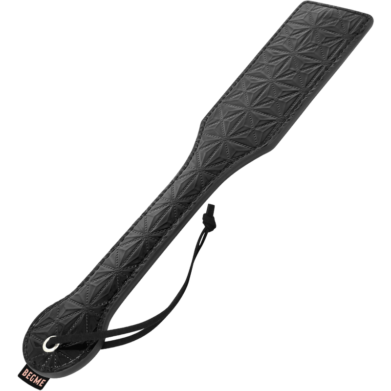 Veganes Lederpaddel Black Edition