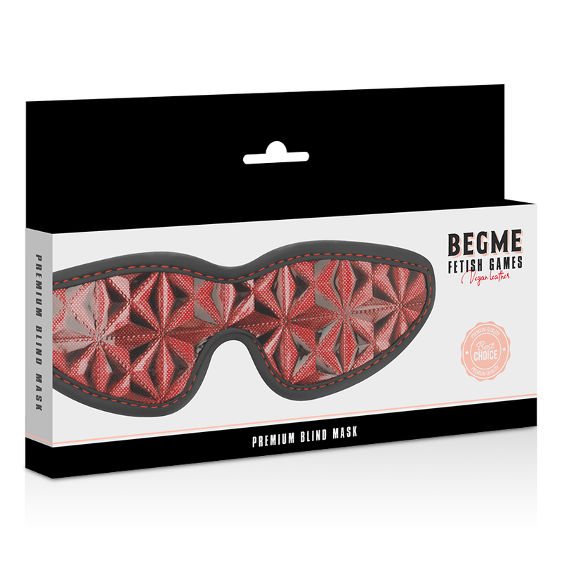 Premium Blindmaske Red Edition mit Neoprenfutter