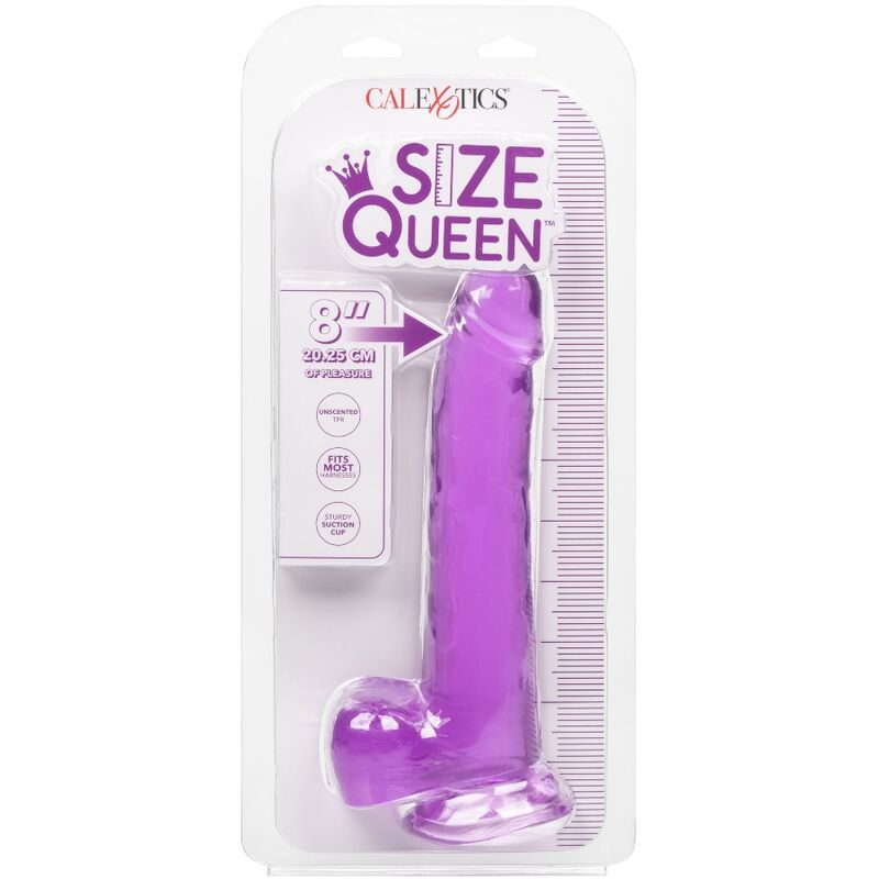 Lila Dildo in Queen-Size-Größe, 20,3 cm