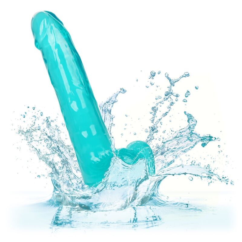 Queen-Size-Dildo blau 20,3 cm