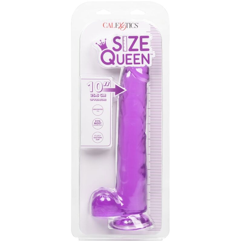 Lila Dildo in Queen-Size-Größe, 25,5 cm