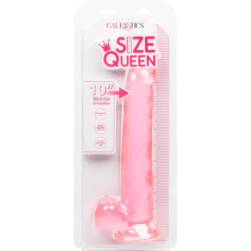 Rosa Dildo in Queen-Size-Größe, 25,5 cm