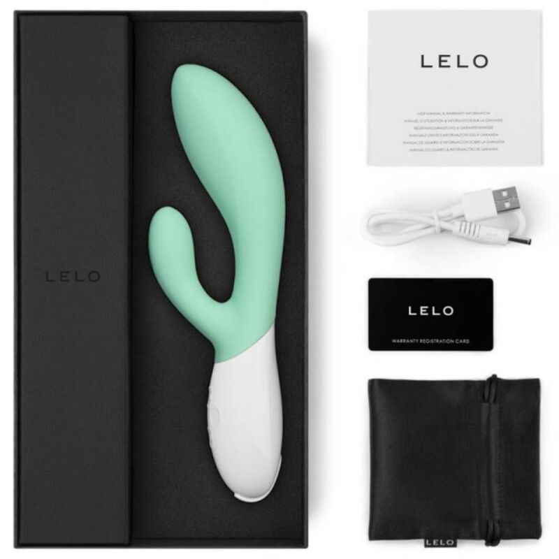 Ina 3 luxuriöser grüner Rabbit-Vibrator mit Algen