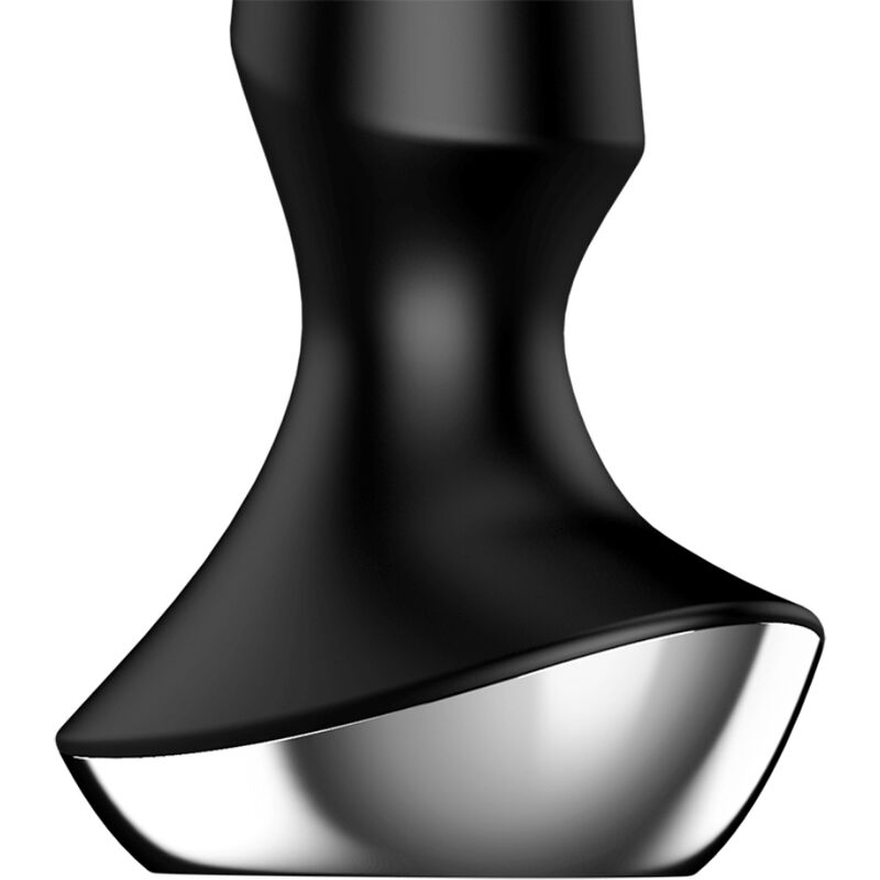 ilicious schwarzer Vibrator mit 2 Steckern