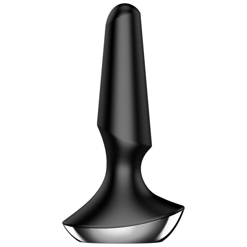 ilicious schwarzer Vibrator mit 2 Steckern
