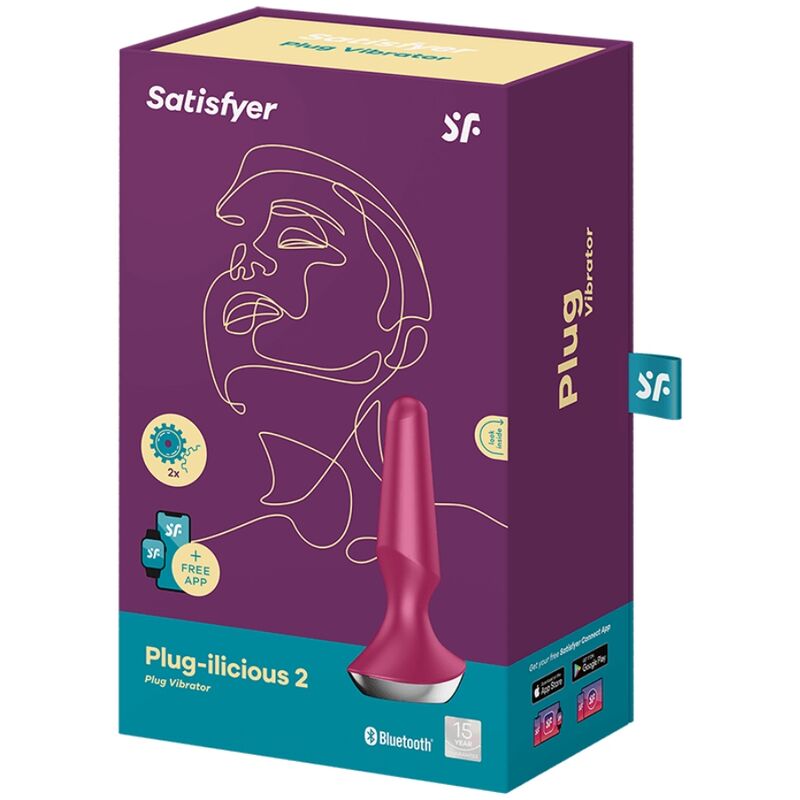 ilicious Vibrator mit 2 Steckerschächten