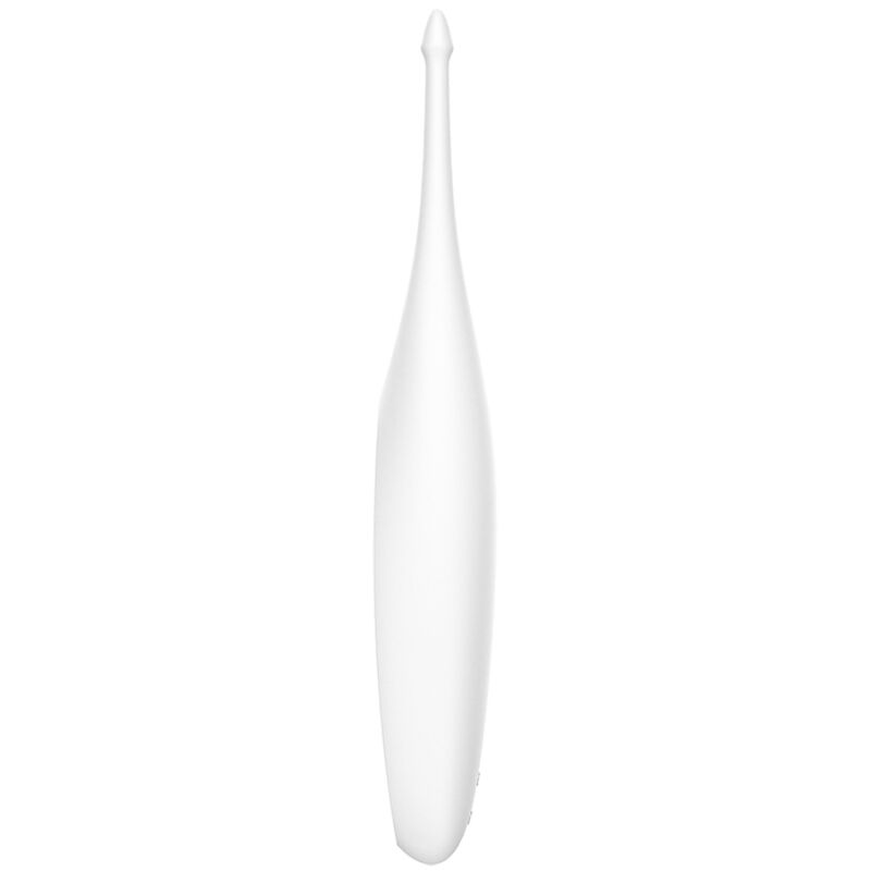 Weißer Fun Tip Twirling Vibrator