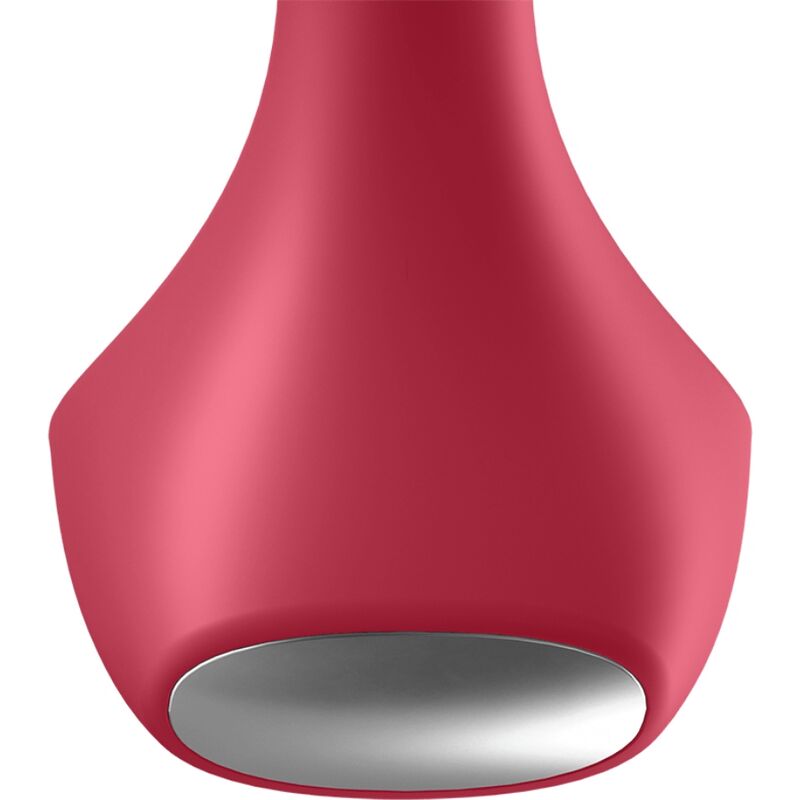 Roter Backdoor Lover Vibrationsplug