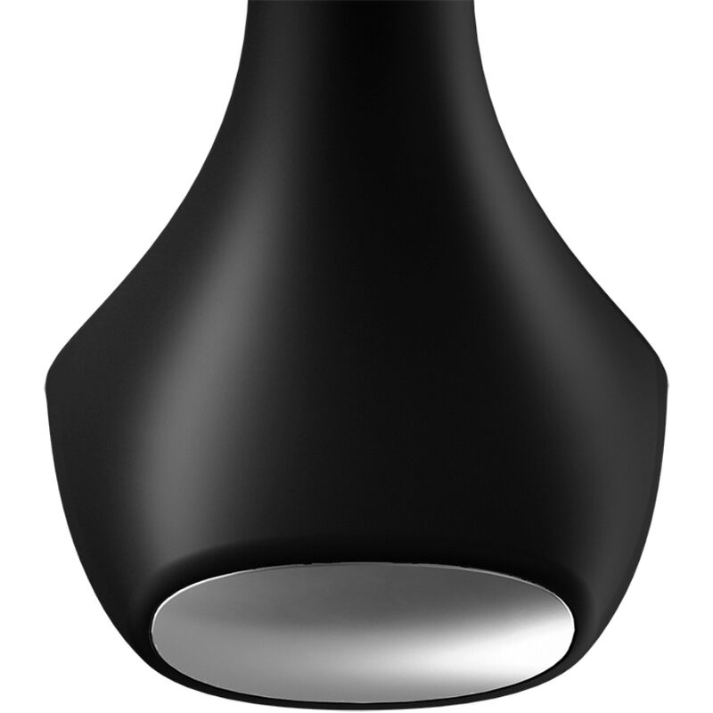 Schwarzer vibrierender Plug „Backdoor Lover“