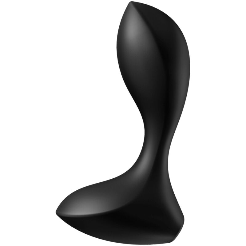 Schwarzer vibrierender Plug „Backdoor Lover“
