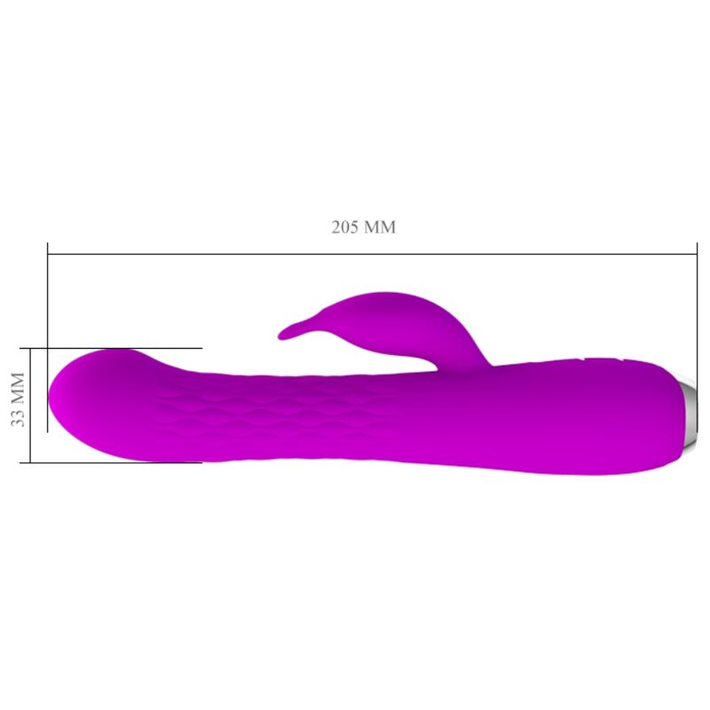 Molly Vibrator mit wiederaufladbarer Rotation