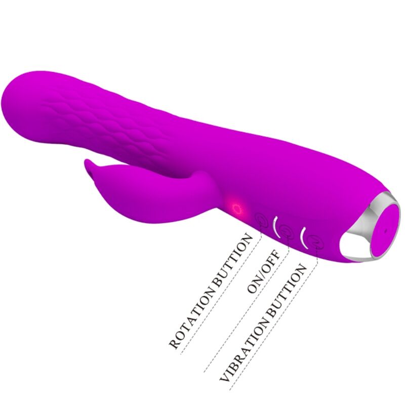 Molly Vibrator mit wiederaufladbarer Rotation