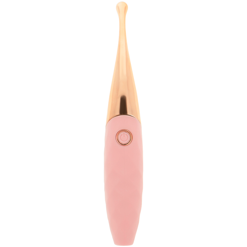 Wiederaufladbarer Klitorisstimulator 36 Modi Pink-Roségold