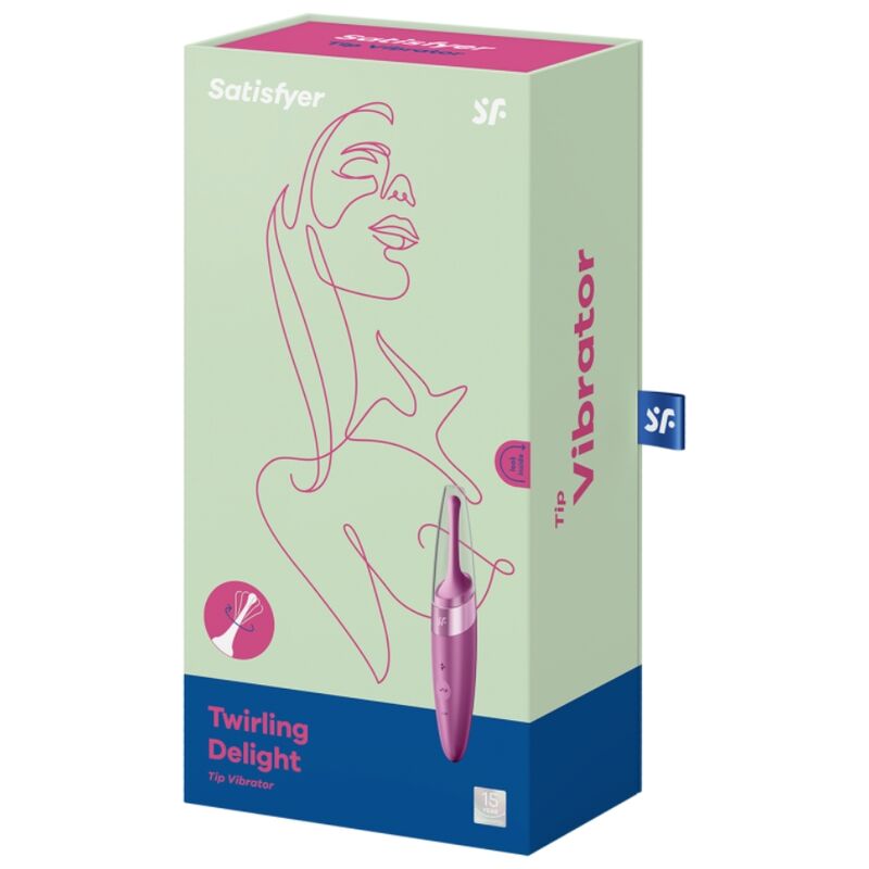 Twirling Delight Lila Klitoris-Vibrator