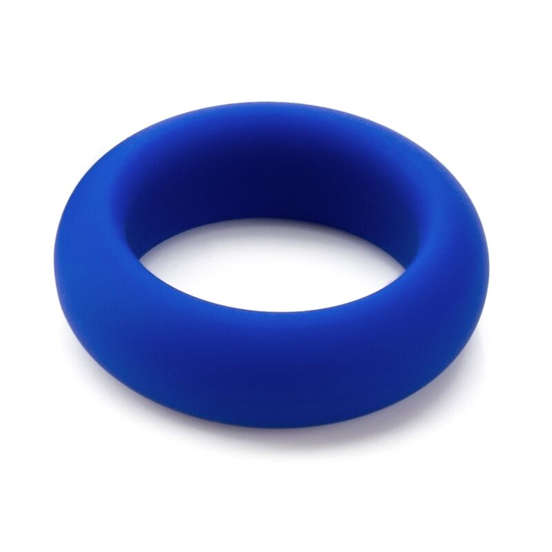 Blauer Silikonring, minimale Strangulation