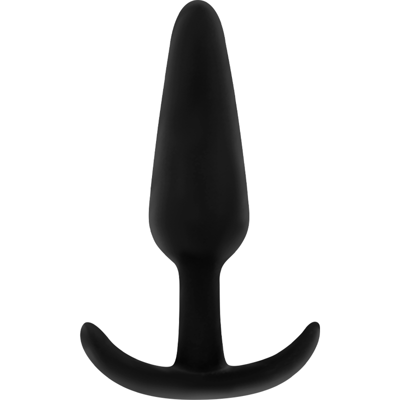 Analplug aus Silikon mit kleinem Griff