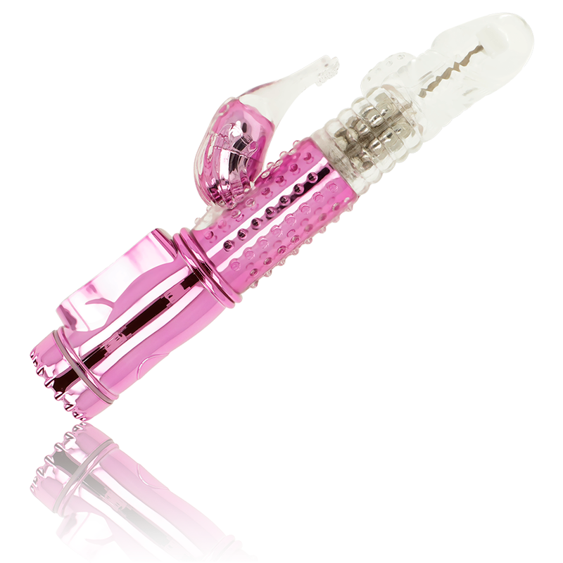 Vibrator mit Rotationsfunktion und Klitorisstimulator
