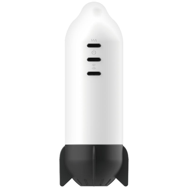 Raketen-Masturbator mit sanfter Kompressions- und Vibrationstechnologie