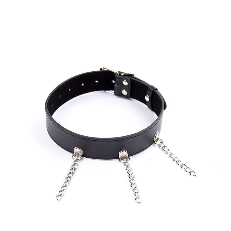 Fetischkette mit Ringen