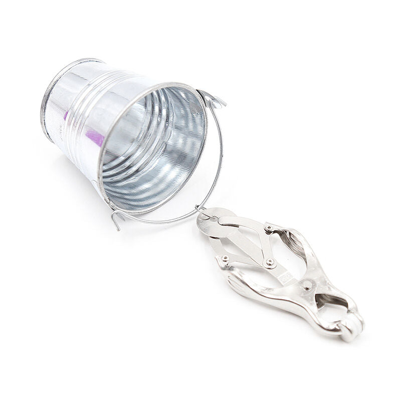 Ohmama Fetisch Nippelklemmen mit Eimern