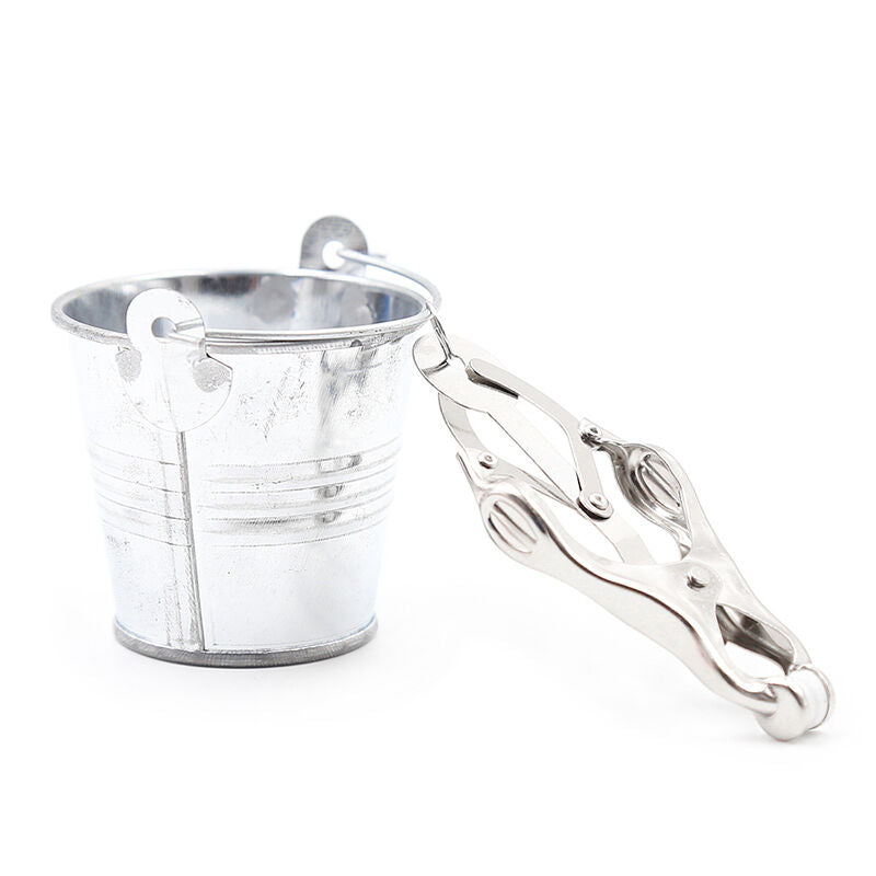 Ohmama Fetisch Nippelklemmen mit Eimern