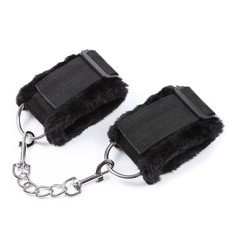 Pelzgefütterte Handgelenksmanschetten