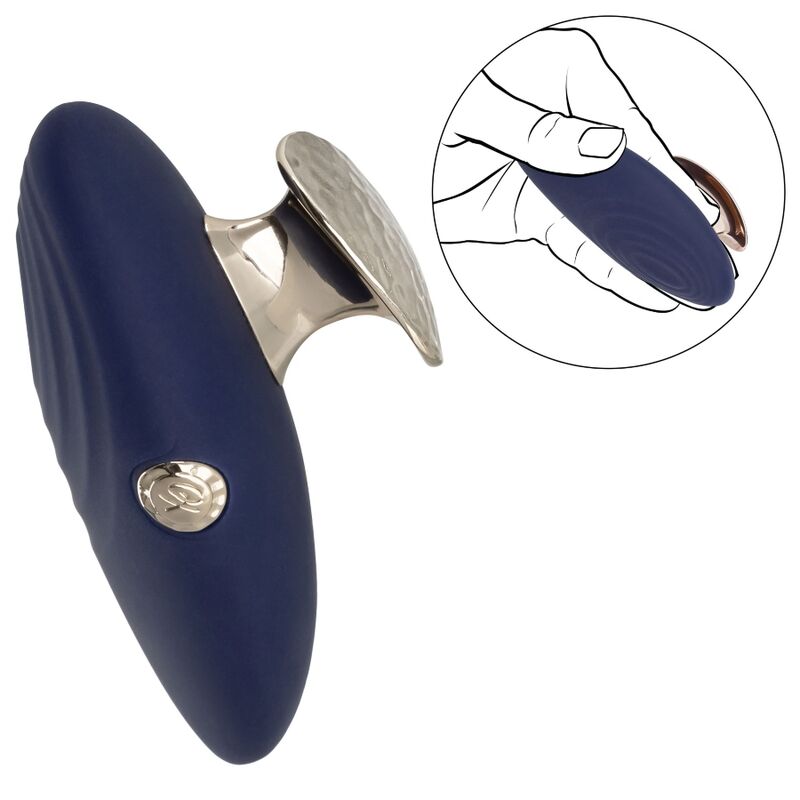 Schicker lila Stimulator mit 10 Geschwindigkeiten