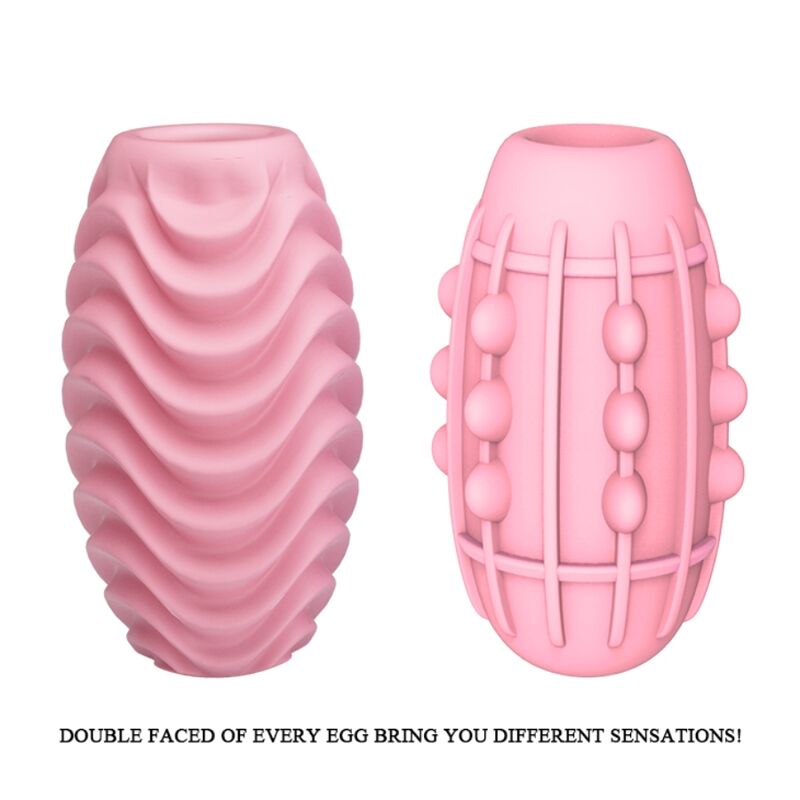 Rosa doppelseitiges Masturbator-Ei