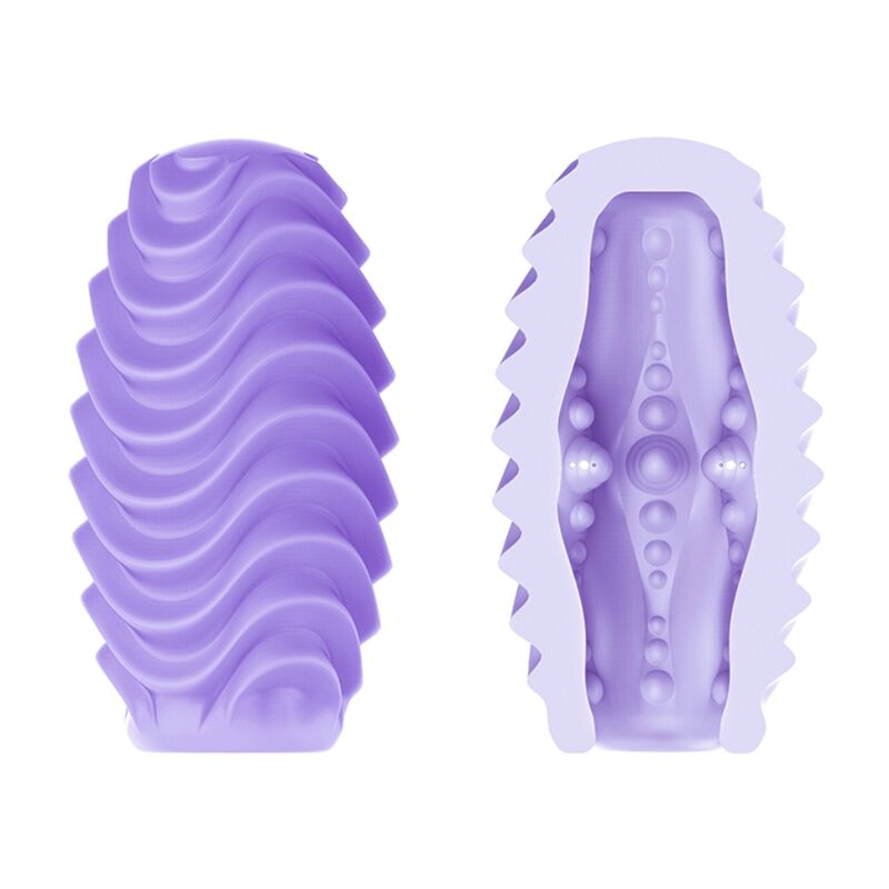 Doppelseitiges lila Masturbator-Ei