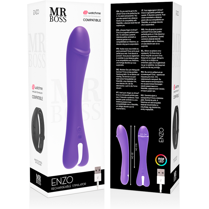 Enzo Vibrator Watchme Wireless-Technologie kompatibel